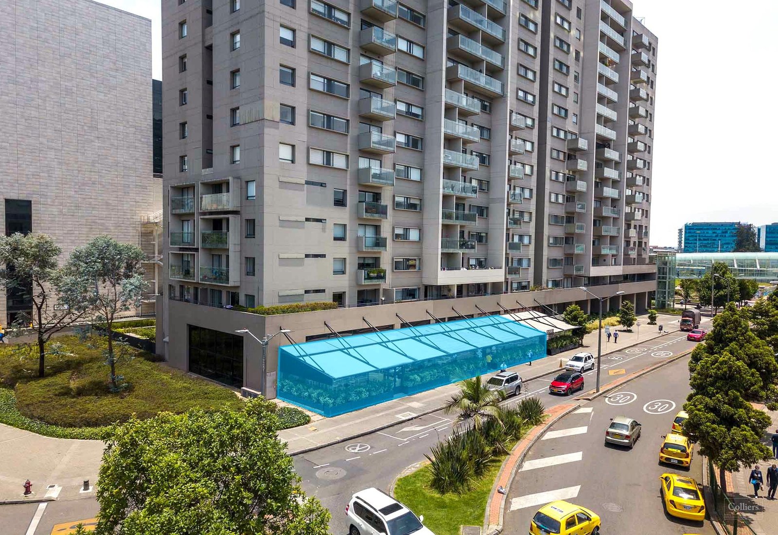 Imagen del conjunto residencial